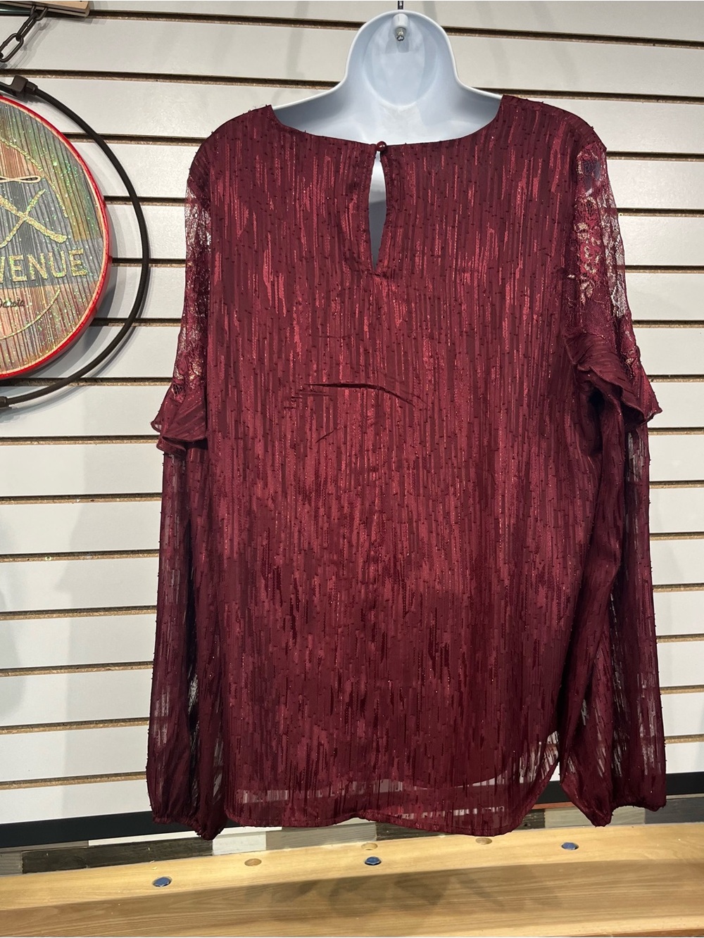 Daytrip shimmer blouse size large - Picture 5 of 9